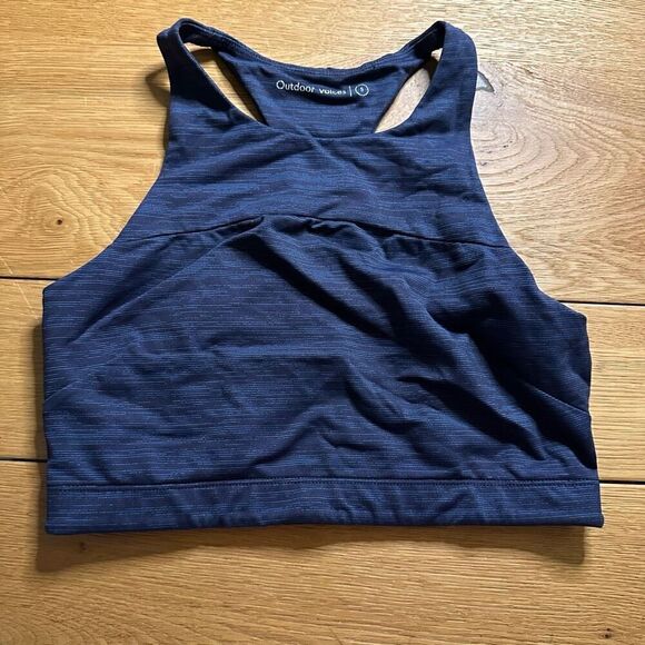 Outdoor voices navy sports bra small - Picture 1 of 5
